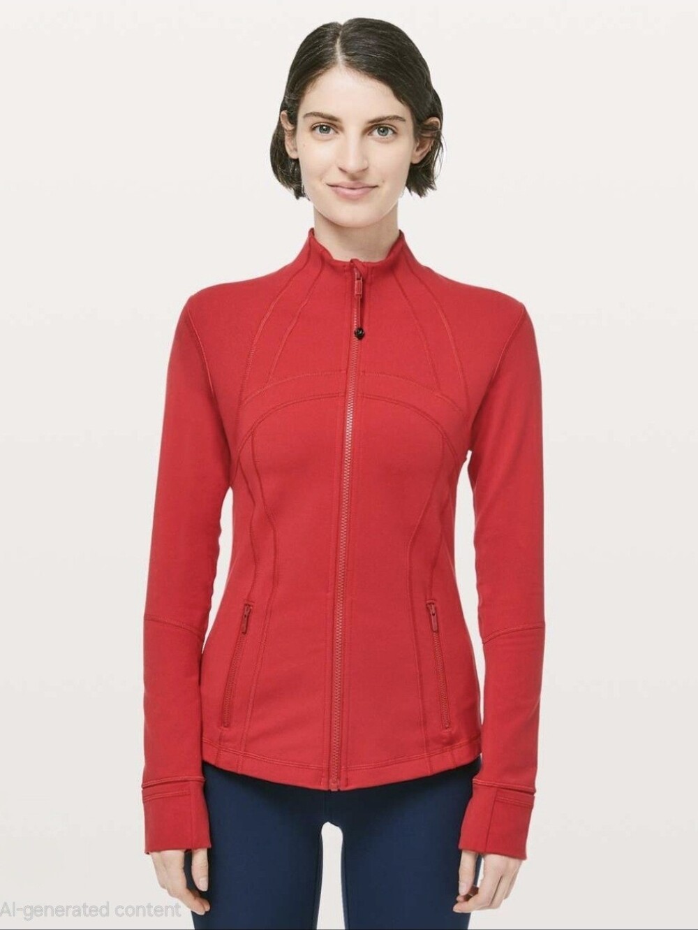 Lululemon athletica Define Jacket Red Women's Full-Zip.